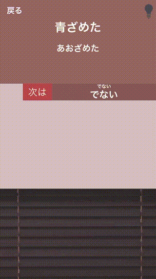 キーボードをブラインドで隠しているGIFアニメ