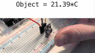 Arduinoで非接触温度センサGY-906