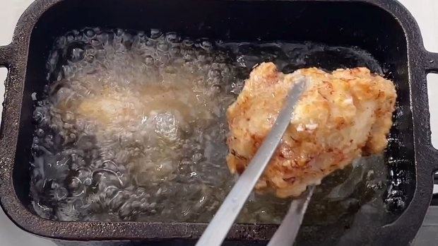2度目の揚げ上がり