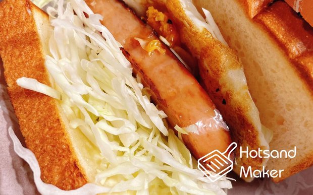 フレッシュネスバーガー風スパムサンドの作り方｜ホットサンドメーカーで再現