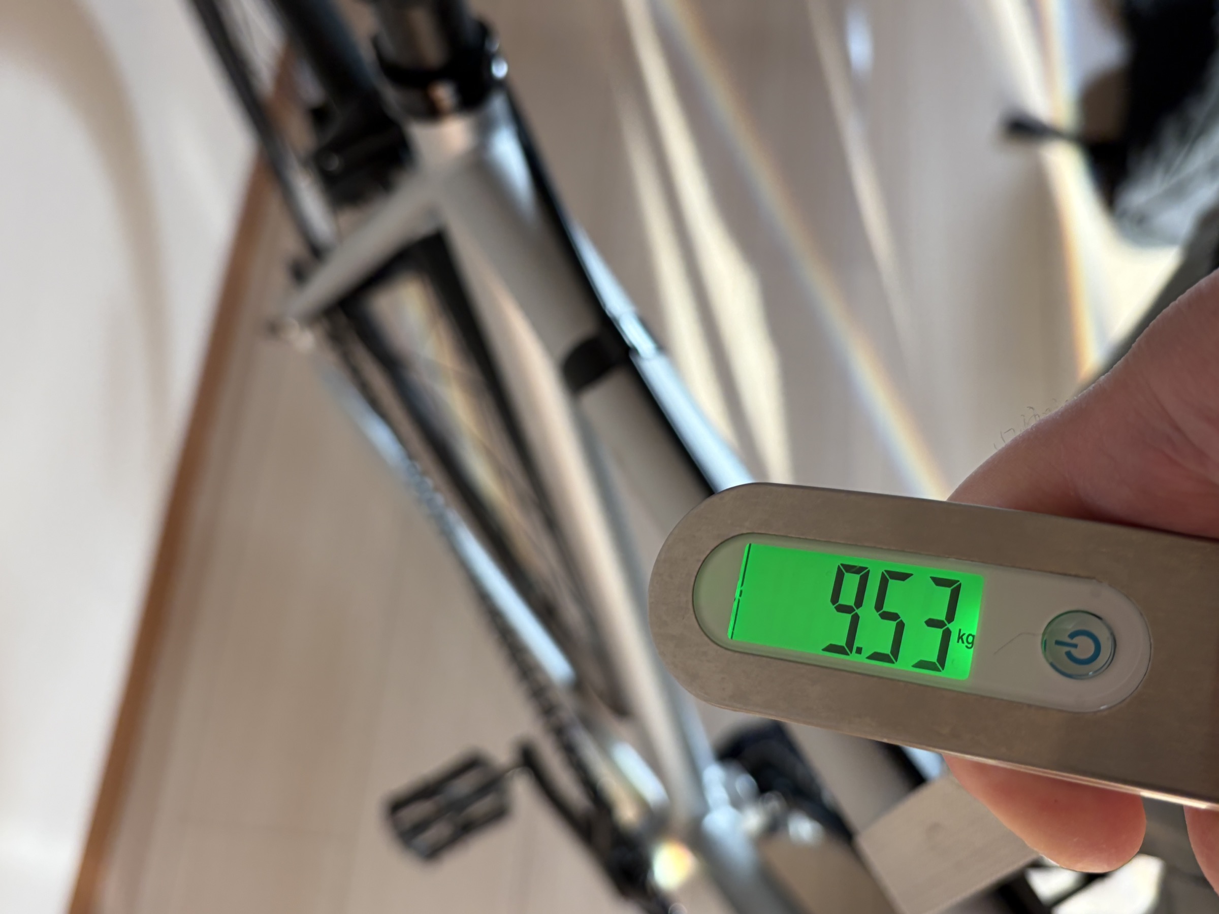 自転車の重量