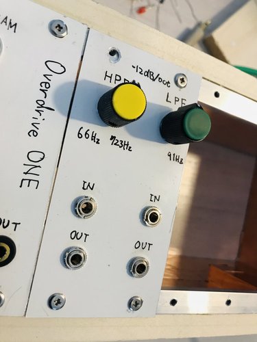 Active HPF and LPF Modular Effector