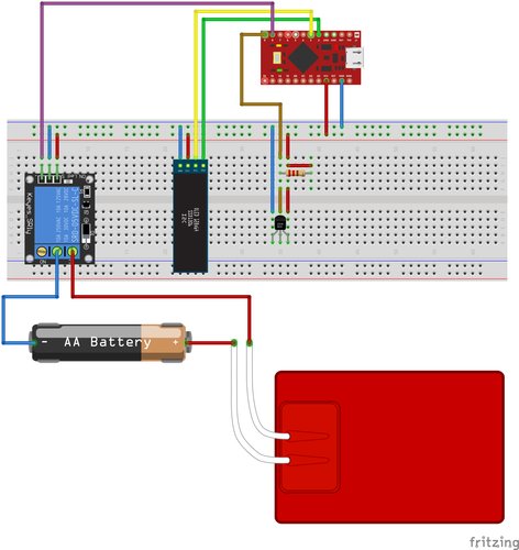 Arduinoとセンサモジュールの配線