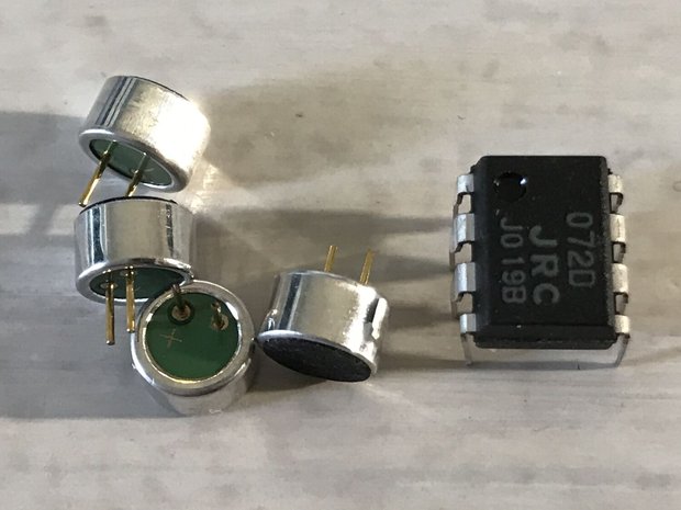 WM-61A相当品、小型なECMだが迫力のある音にびっくり！