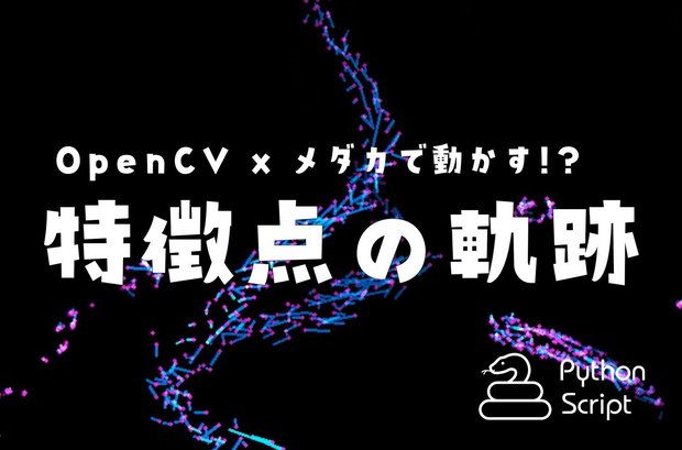 【Python】OpenCVで特徴点の追跡【メダカの軌跡】