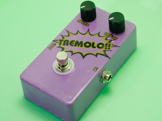 ハンドメイドのトレモロ TREMOLO!! 〜自作エフェクターペダル製作