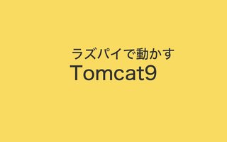 Raspberry Pi に Tomcat9 を手動インストールする