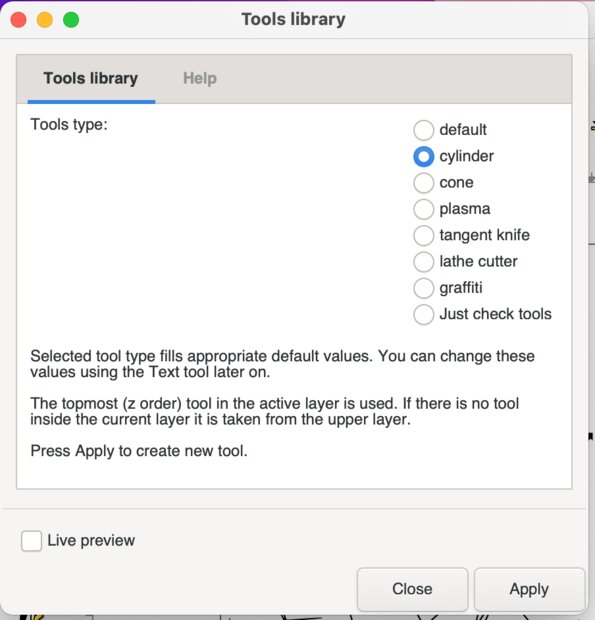 Tools Libraryの設定