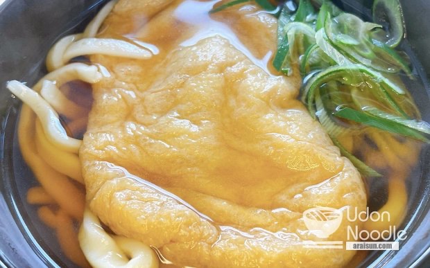 きつねうどんの作り方・レシピ【かけ温】