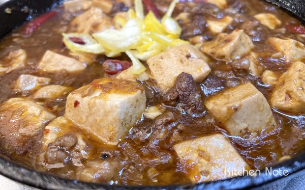 牛ステーキ肉で作る!麻婆豆腐の作り方・レシピ|スキレットで作れる料理