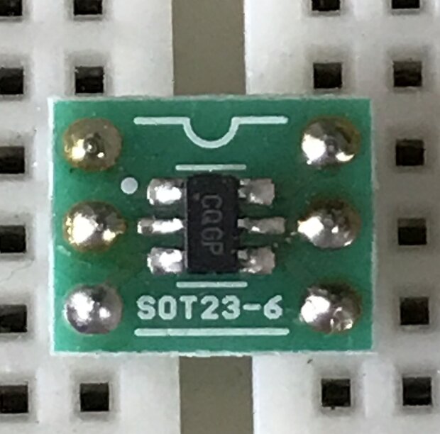 MCP3425（SOT23-6）各ピンの役割